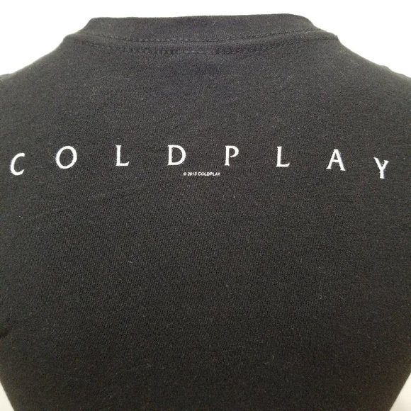 Coldplay shirt Small Atlas lyric video art graphic band merch The Hunger Games - Picture 6 of 9